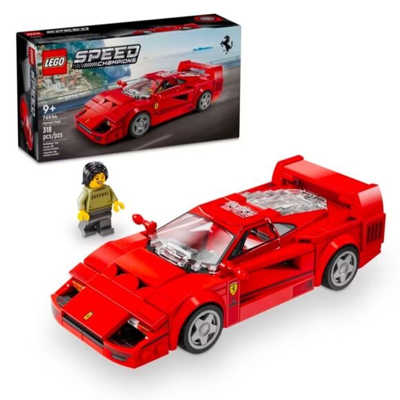 Lego Other - LEGO Red Ferrari F40 Building Set #76934. New in box!